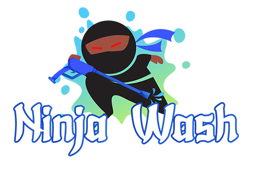 Ninja Wash Pressure Washing Logo